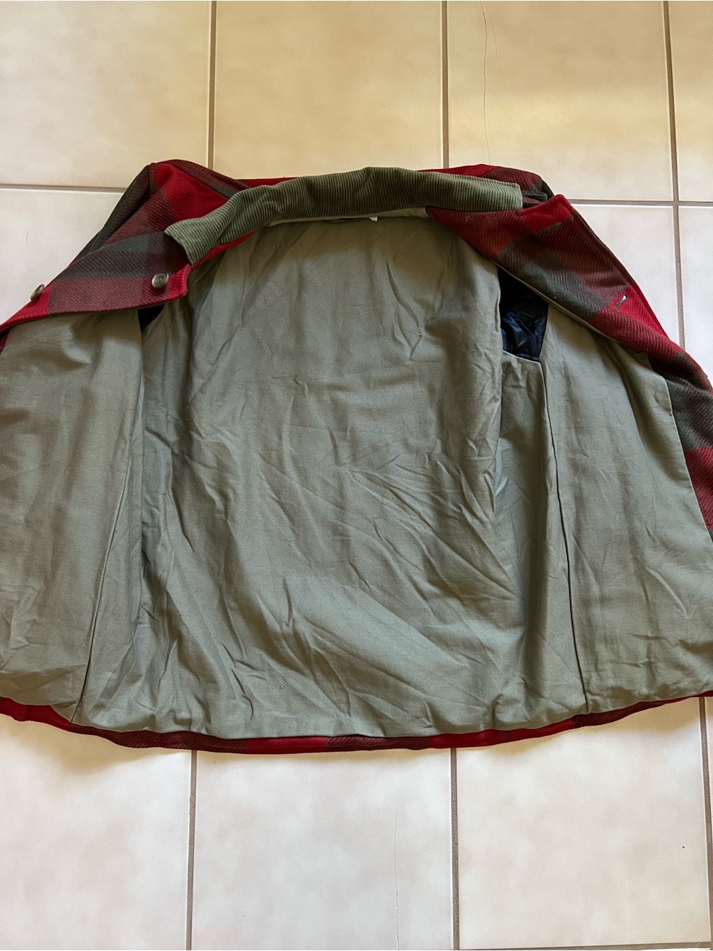 Plaid Wool Field Jacket - Picture 3 of 6